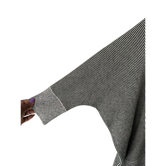 Cabi Black White Office Work Career Cupid’s Cardigan Sweater Blazer Large - Picture 6 of 12